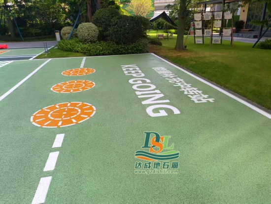【透水混凝土】萬科天空之城景觀道路！
